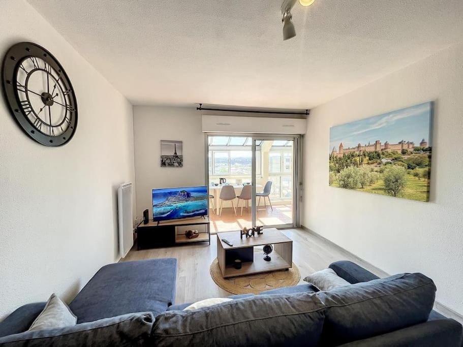 Le Panoramique - Sublime Vue Sur La Cite Apartment Carcassonne Ngoại thất bức ảnh